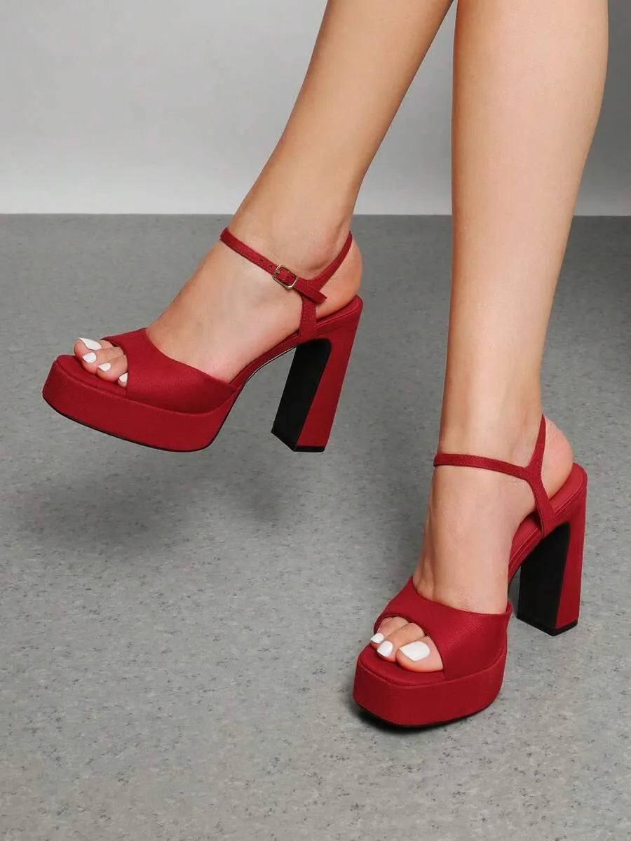 Sandalias de plataforma para mujer