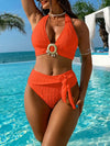 Conjunto de bikini sexy, playa de verano