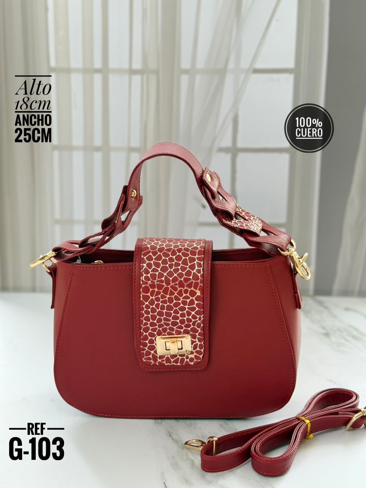 Bolso de  Cuero