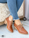 Botines cuero mujer