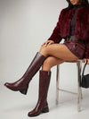 Botas altas tacon bajo
