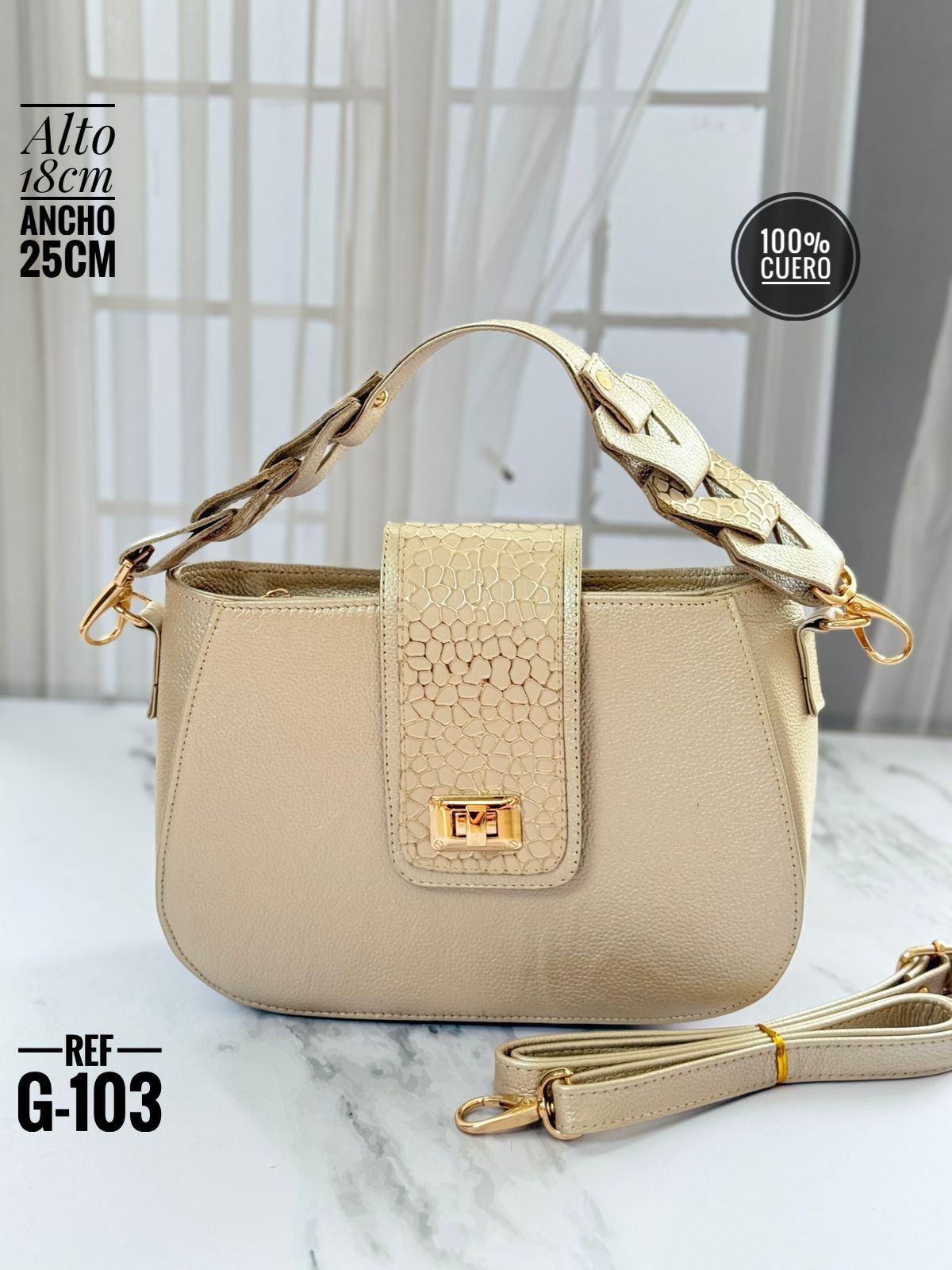 Bolso de  Cuero
