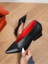 Zapatos  bajo punta