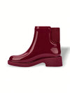 Botas chelsia rojo