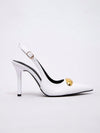 Zapato de tacon blanco