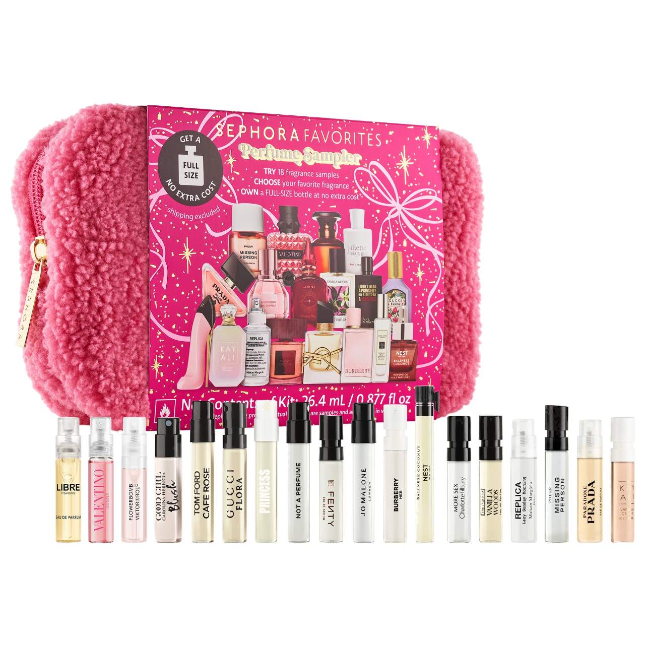 Sephora Perfume Sampler Set with Redeemable Voucher